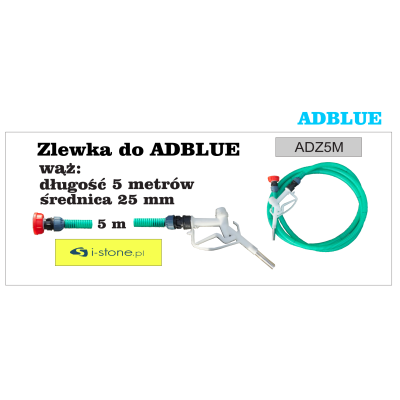 Zestaw grawitacyjny AdBlue IBC | z pistoletem